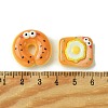 Opaque Resin Imitation Food Decoden Cabochons RESI-H159-01-3