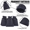 Beebeecraft Polyester Imitation Burlap Packing Pouches Drawstring Bags ABAG-BBC0001-02B-02-6