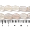 Natural White Agate Beads Strands G-P520-C14-01-5