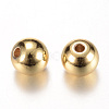 Brass Spacer Beads X-KK-S753-4mm-G-1