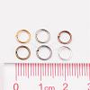 1 Box 6 Color Iron Jump Rings IFIN-JP0012-6mm-3