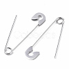 201 Stainless Steel Safety Pins Earrings STAS-S079-197P-2