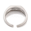 Brass Cuff Rings RJEW-Q811-01P-3