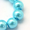 Baking Painted Glass Pearl Bead Strands X-HY-Q003-5mm-48-3