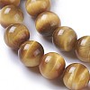 Natural Tiger Eye Beads Strands G-P428-01B-8mm-3