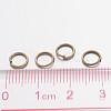Iron Open Jump Rings X-JRAB6mm-NF-3