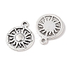 Tibetan Style Alloy Pendants TIBEP-R304-062AS-LF-2