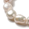 Natural Baroque Pearl Keshi Pearl Beads Strands PEAR-K004-33-9