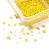 DIY 15 Grids ABS Plastic & Glass Seed Beads Jewelry Making Finding Beads Kits DIY-G119-02G-2