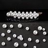 1150Pcs 5 Style ABS Plastic Imitation Pearl Beads KY-LS0001-20-6