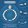 Unicraftale 10Pcs 304 Stainless Steel Fold Over Clasp STAS-UN0049-93-5