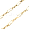 Brass Screw Carabiner Lock Pendant Necklaces NJEW-JN03011-02-5