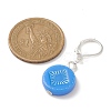 Opaque Acrylic Charms Locking Stitch Makers HJEW-JM01181-3