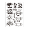 Custom Summer Theme PVC Plastic Clear Stamps DIY-WH0631-0083-8