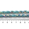 AB Color Plated Electroplate Beads Strands EGLA-H104-03F-4