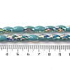 AB Color Plated Electroplate Beads Strands EGLA-H104-03F-4