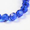 Imitation Austrian Crystal Bead Strands G-M181-6mm-13A-1