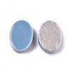 Porcelain Cabochons PORC-WH0002-03C-1