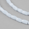 Opaque Color Glass Beads Strands GLAA-P035-5x3mm-A11-3