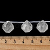 Natural Quartz Crystal Beads Strands G-P544-C11-01-4