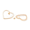Open Heart Stud Earrings for Women STAS-K237-02RG-2