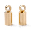 Brass Cord Ends KK-D002-01A-G-1