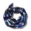 Natural Lapis Lazuli Beads Strands G-B028-A12-3