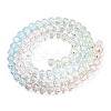 Transparent Glass Beads Strands GLAA-E036-07X-3