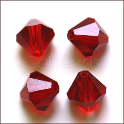 Imitation Austrian Crystal Beads SWAR-F022-10x10mm-208-1