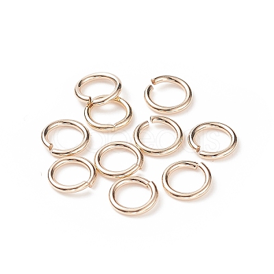 Non-Tarnish Yellow Gold Filled Jump Rings X-KK-G164-1-1