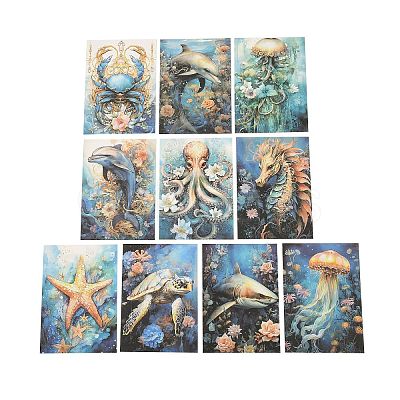 Ocean Theme Scrapbook Paper Pad Sets DIY-C082-01D-1