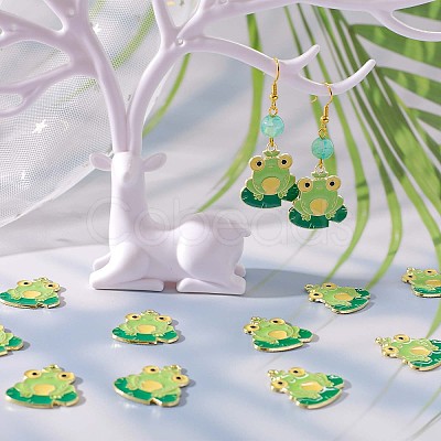 SUNNYCLUE 30Pcs Alloy Enamel Pendants FIND-SC0005-15-1