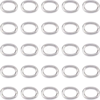 Unicraftale 304 Stainless Steel Jump Rings STAS-UN0006-37A-1