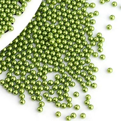 Imitation Pearl Acrylic Beads OACR-S011-8mm-Z56-1