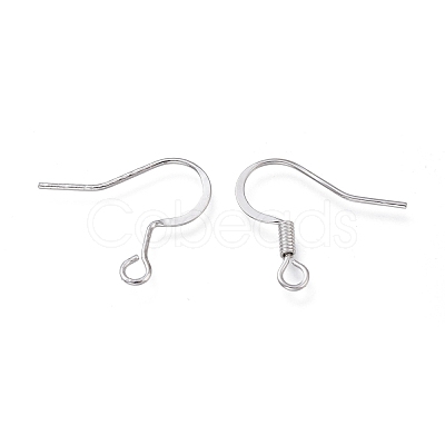 Brass Earring Hooks KK-H102-01P-1