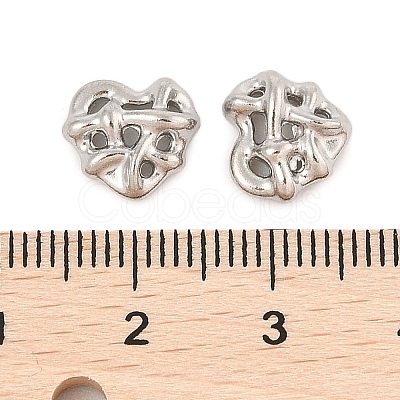 Non-Tarnish 304 Stainless Steel Cabochons STAS-L082-008P-01-1