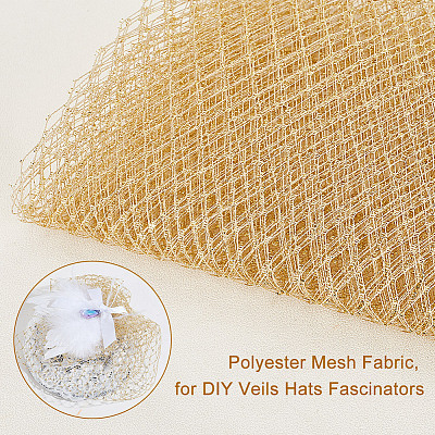 Polyester Mesh Fabric AJEW-WH0314-313A-1