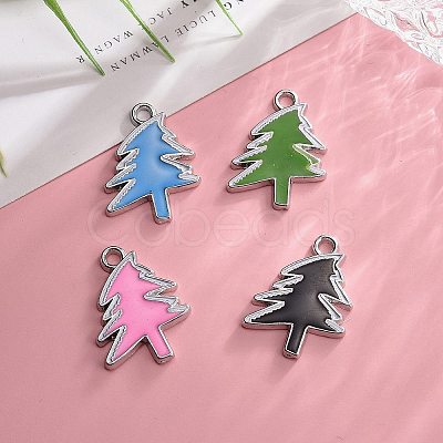 Alloy Enamel Pendants ENAM-P079-M-1