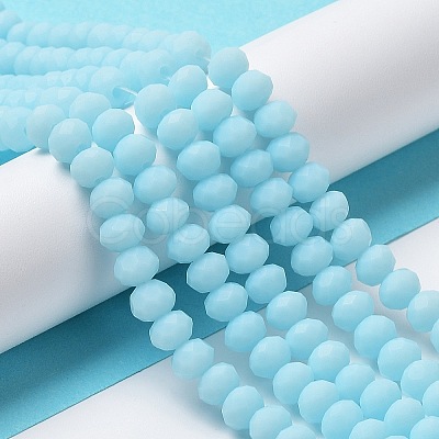 Glass Beads Strands X1-EGLA-A034-P6mm-MD06-1