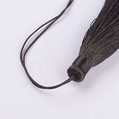 Nylon Thread Tassel Big Pendant Decorations NWIR-K019-01B-1