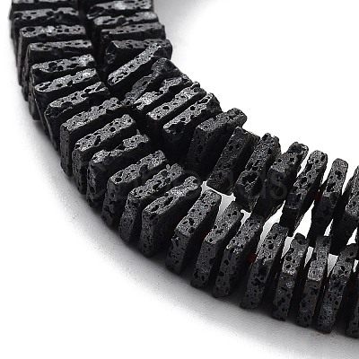 Natural Lava Rock Beads Strands G-H303-C17-1