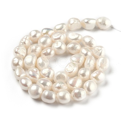 Natural Cultured Freshwater Pearl Beads Strands PEAR-L033-34D-1