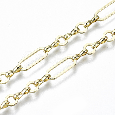 Brass Paperclip Chains CHC-T012-01LG-1