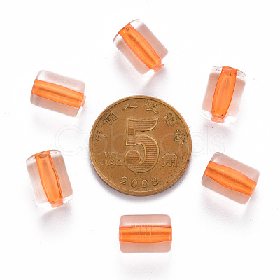 Transparent Acrylic Beads TACR-S154-17A-84-1