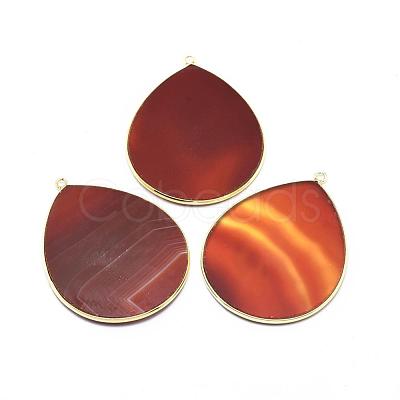 Natural Gemstone Pendants G-E526-01-1