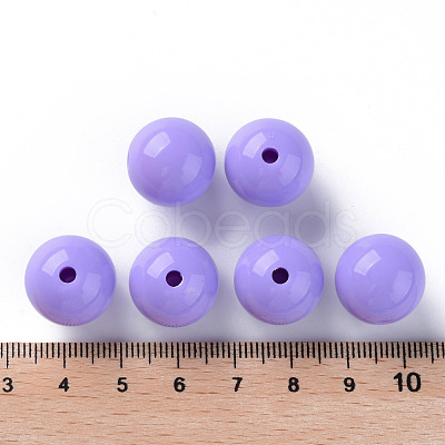 Opaque Acrylic Beads MACR-S370-C16mm-31-1