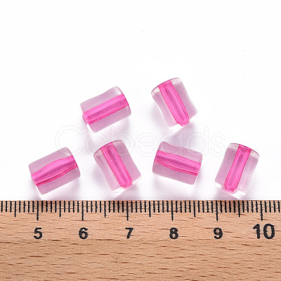 Transparent Acrylic Beads TACR-S154-17A-82-1