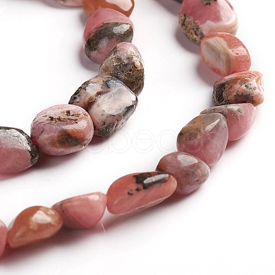 Natural Rhodonite Beads Strands X-G-D0002-B23-1