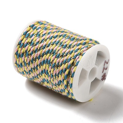 4-Ply Polycotton Cord Metallic Cord OCOR-Z003-D106-1