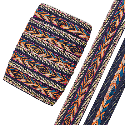 ARRICRAFT Ethnic Style Polyester Ribbons OCOR-AR0001-43-1